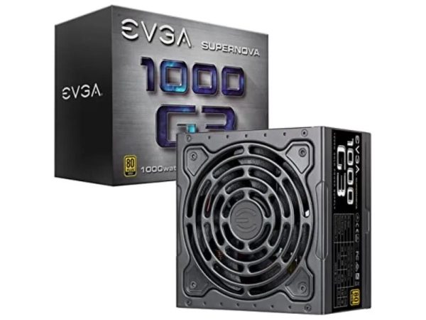EVGA 220-G3-1000-X1 SuperNOVA 1000 G3 1000-Watts 100-240V AC 15A 50-60Hz 80 Plus Gold Fully Modular Power Supply