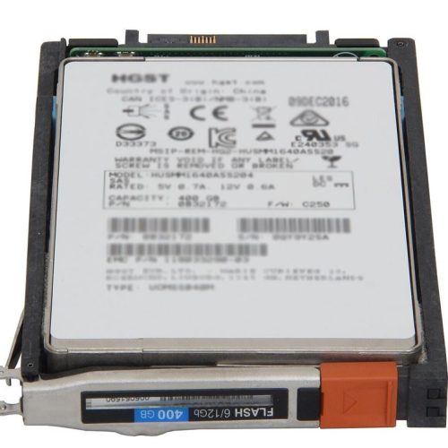 EMC 005051586 400GB SAS 12Gb/s 2.5-Inch Solid State Drive with Tray for Unity 300