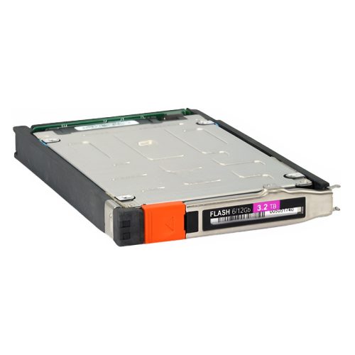 EMC 005052377 3.2TB SAS 12Gb/s 2.5 inch Solid State Drive with Tray for Unity Storage Array