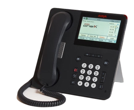 Avaya 700505992 9641GS 5-Inch Color LCD Display Touchscreen 2-Ports PoE VoIP Phone