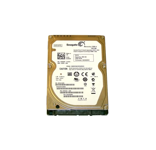 Dell C385R 250GB 7200RPM SATA 3Gb/s 16MB Cache 2.5-Inch Hard Drive