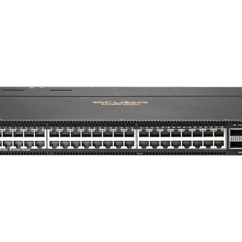 HPE JL706C Aruba 8360-48XT4C 48-Ports 10GBase-T RJ-45 + 4x QSFP28 Ports 100GBase-X Layer 3 Managed 1U Rack-mountable Gigabit Ethernet Network Switch