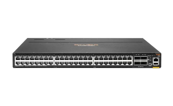 HPE JL720-61201 Aruba 8360-48XT4C 48-Ports 10GBase-T RJ-45 + 4 x QSFP28 Ports 100GBase-X Layer 3 Managed 1U Rack-mountable Gigabit Ethernet Network Switch