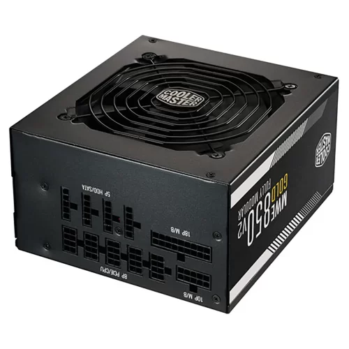 Cooler Master MPE-8501-AFAAG-US MWE 850-Watts 100-240V AC 12-6A 47-63Hz Full Modular ATX Power Supply