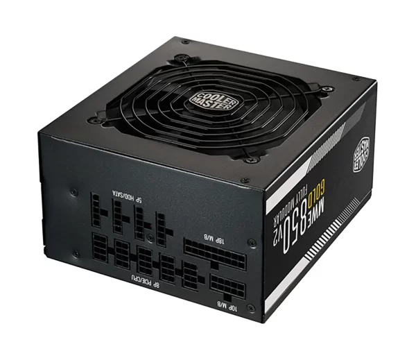 Cooler Master MPE-8501-AFAAG-US MWE 850-Watts 100-240V AC 12-6A 47-63Hz Full Modular ATX Power Supply