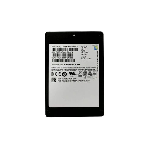 Samsung MZILS7T6HMLS-00007 PM1633a 7.68TB Triple-Level-Cell SAS 12Gb/s Read Intensive 2.5-Inch Solid State Drive