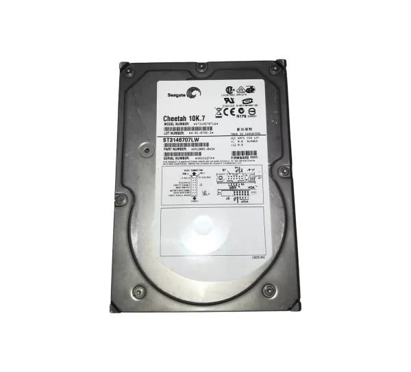 Seagate ST3146707LW Cheetah 10K.7 Series 146GB 10000RPM Ultra320 SCSI 8MB Cache (CE) 68-Pin 3.5-Inch Hard Drive