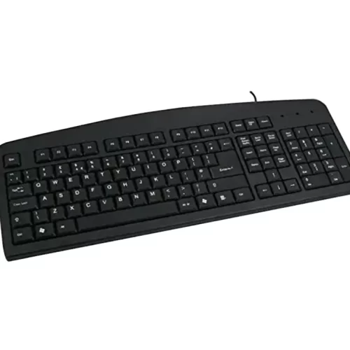 Dell 2R400 104-Keys External Unit PS2 Multimedia Keyboard Black / Silver