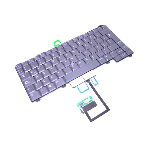 Dell 2W708 Spanish Black Keyboard for Latitude D400