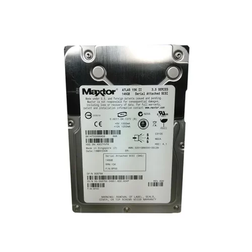 Dell G8764 147GB 15000RPM SAS 3Gb/s Hot-Pluggable Single Port 16MB Cache 3.5-Inch Hard Drive with Tray for PowerEdge Server & PowerVault Server