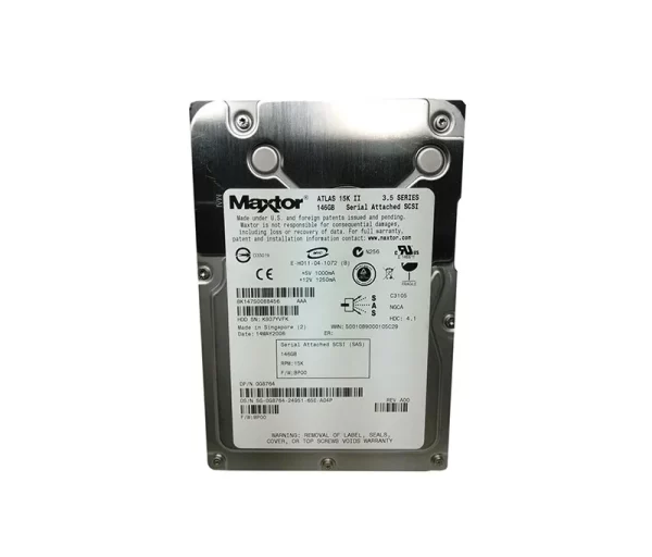 Dell G8764 147GB 15000RPM SAS 3Gb/s Hot-Pluggable Single Port 16MB Cache 3.5-Inch Hard Drive with Tray for PowerEdge Server & PowerVault Server