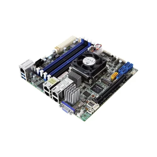 Supermicro X10SDV-TLN4F Socket FCBGA1667 System on Chip Chipset Mini-ITX System Board (Motherboard) Supports Xeon D-1541 DDR4 4x DIMM
