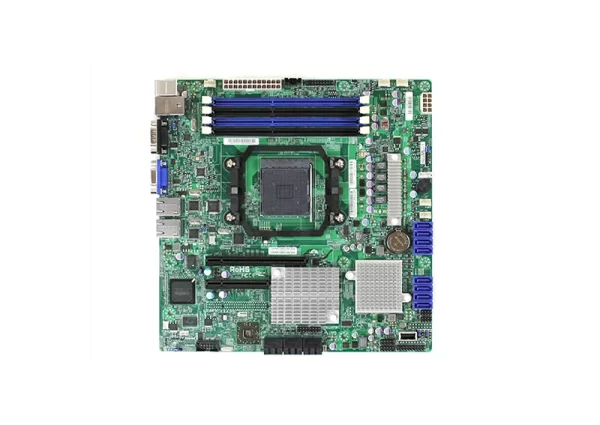 Supermicro MBD-H8SML-IF-O H8SML-IF Socket AM3+ AMD SR5650/SP5100 Chipset Micro-ATX System Board (Motherboard) Supports Opteron DDR3 4x DIMM