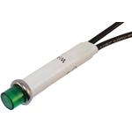 Panel Mount Indicator Lamps GREEN DIFFUSED 5/16" MOUNTING HOLE) New with MFR warranty