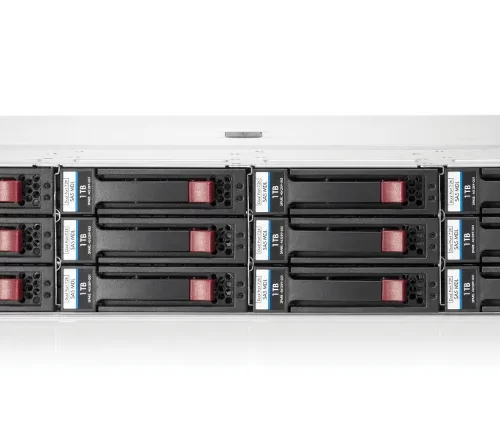 HP AW523A StorageWorks D2600 Disk Enclosure with 7.2TB (12x600GB) Lff Dual Port SAS Hard Drives