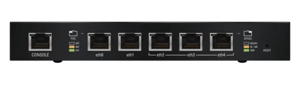 Ubiquiti ERPOE-5 EdgeRouter 2 x PoE 1000Base-T Router Ports + 3 x PoE 1000Base-T Switch/Router Ports Advanced Network Router