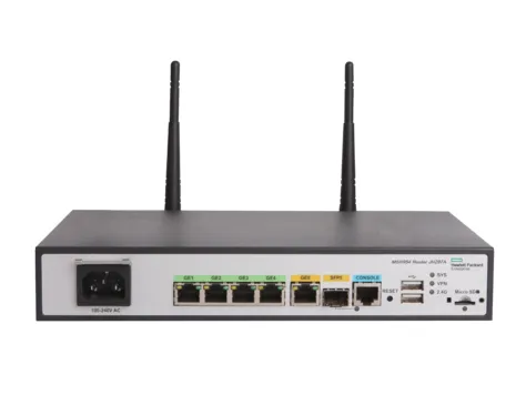 HP JH297A 1GbE SFP LTE (WW) 802.11n CWv7 2GbE-WAN 4GbE-LAN Wireless Router