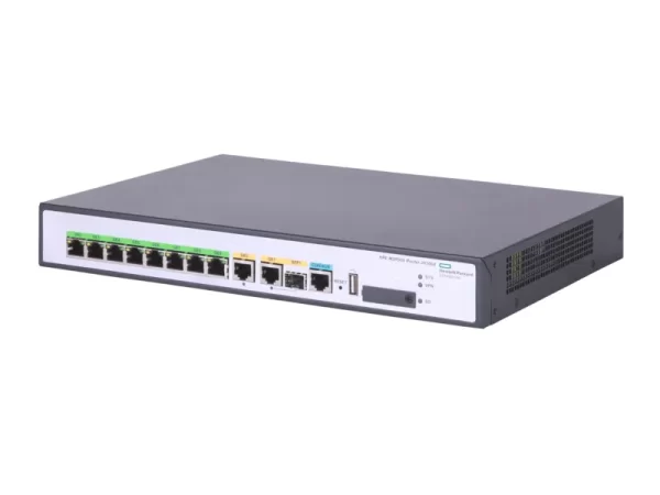 HPE JH300A FlexNetwork MSR958 8xLAN Ports 10/100/1000Base-T RJ-45 + 1xWAN Port 10/100/1000Base-T RJ-45 + 1xSFP Combo Port Router