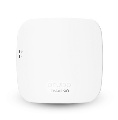 HPE R2W95AR Aruba Instant ON Series AP11 IEEE 802.11ac 2.4/5GHz Dual-Band 1167Mbit/s 1-Port PoE 1000Base-T Wall-mountable Internal Antennas Wireless Access Point
