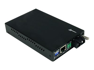 StarTech ET90110SC2 1 x Port Fiber Optic SC Duplex + 1 x Port RJ-45 FE 2km SC Multi-mode Fibre Media Converter