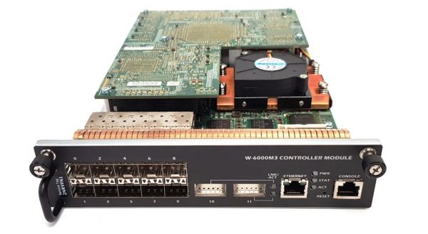 Aruba Networks M3MK1-S-F1 Dell PowerConnect W-6000M3 10x Ports 1000Base-X SFP + 2x Ports 10GBase-X XFP Multi-Service Controller Expansion Module