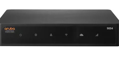 HP R1B21A Aruba 9000 Series 9004 4 x Ports GbE 10/100/1000Base-T 1U Rack-mountable Gateway